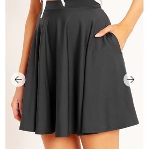 Blackmilk BM Matte Pocket Skater Skirt XXL